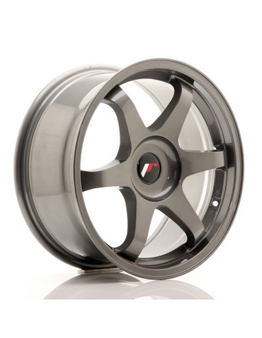 JR Wheels JR3 17x8 ET35 BLANK Gun Metal