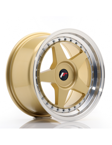 JR Wheels JR6 17x9 ET20-35 BLANK Gold...