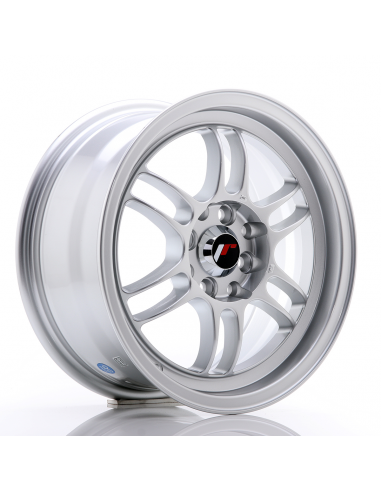 JR Wheels JR7 15x7 ET38 4x100/114 Silver