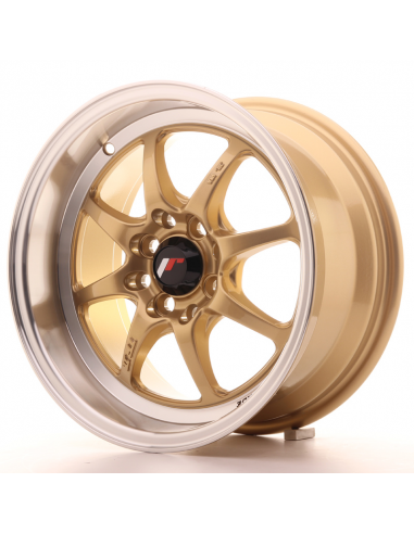 JR Wheels TF2 15x7,5 ET30 4x100/114 Gold